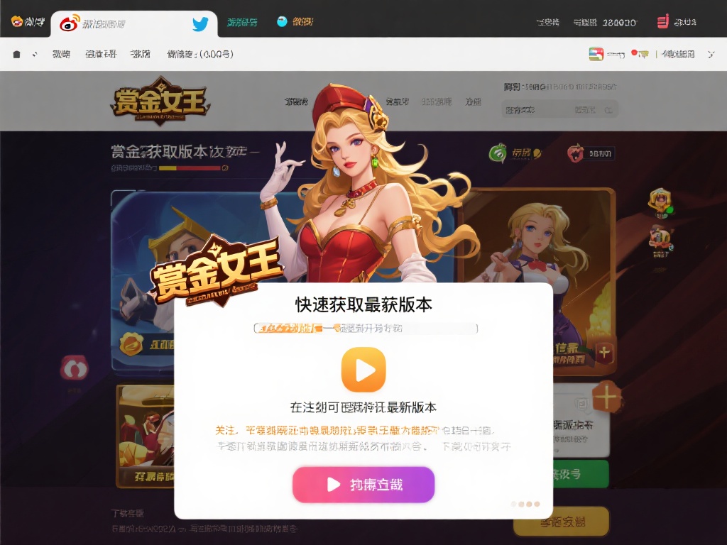 想要快速获取《赏金女王》最新版本，最可靠的方法莫过